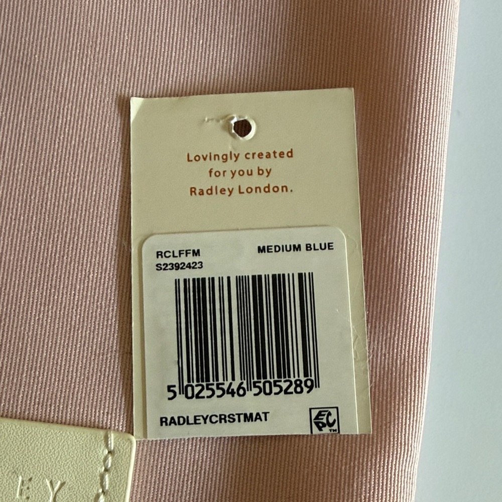 Radley London wallet in medium blue - Picture 2 of 4